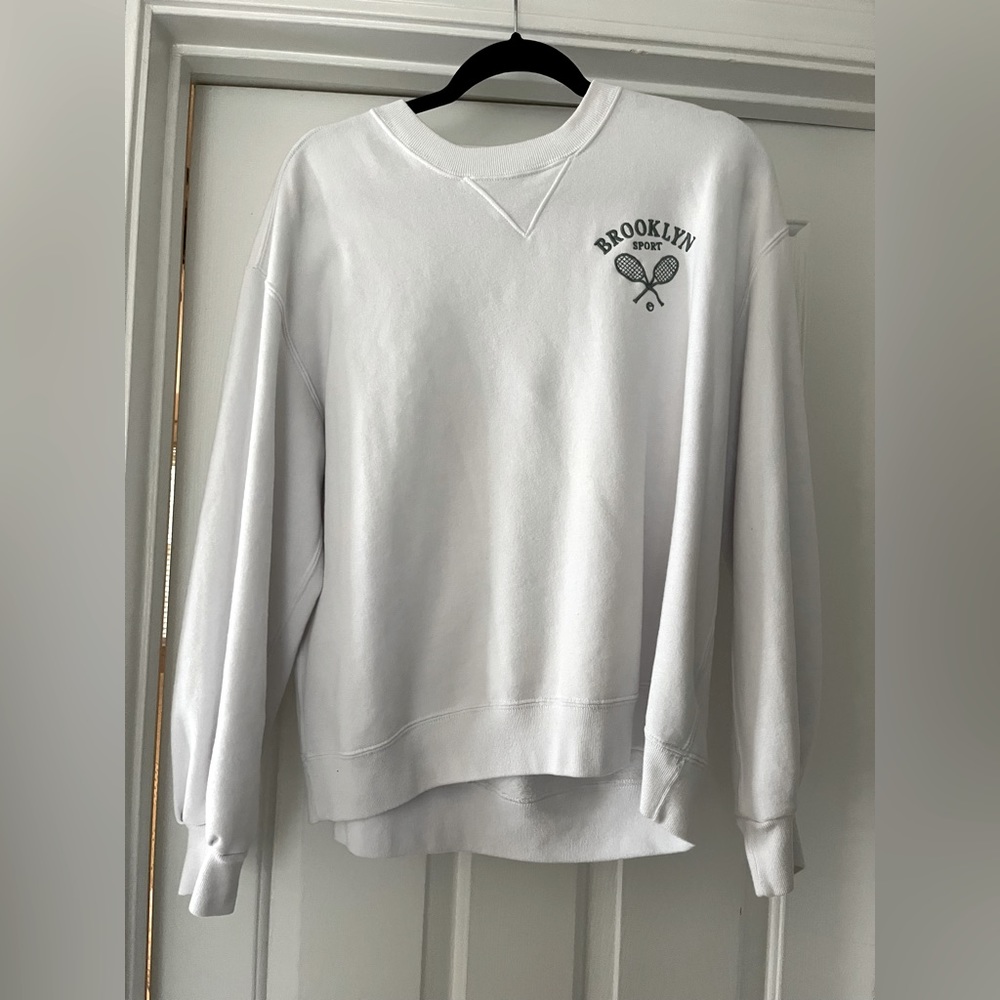 A&F Graphic Boyfriend Crew Sweatshirt